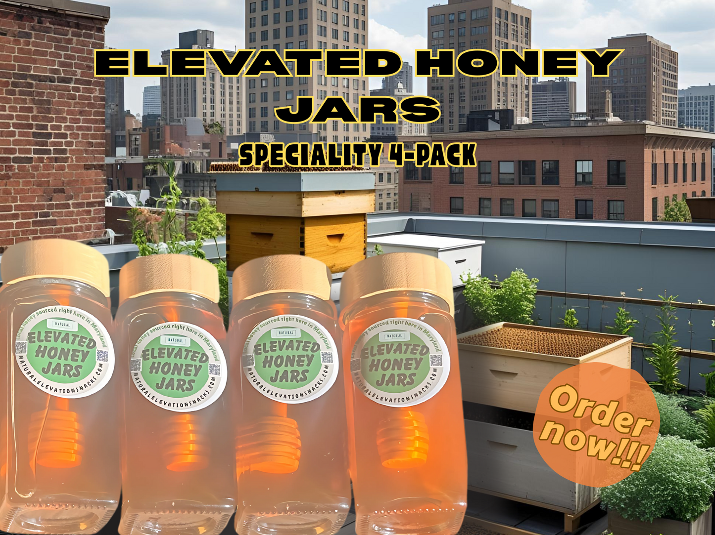 ELEVATED Honey Jar