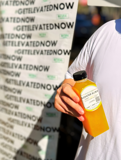 ELEVATED ELIXIR - Turmeric, Ginger, Lemon, & Alkalized Water