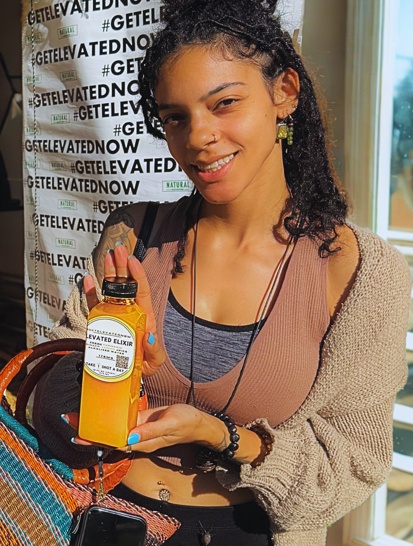 ELEVATED ELIXIR - Turmeric, Ginger, Lemon, & Alkalized Water